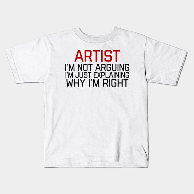 artist Kids T-Shirt by Design stars 5